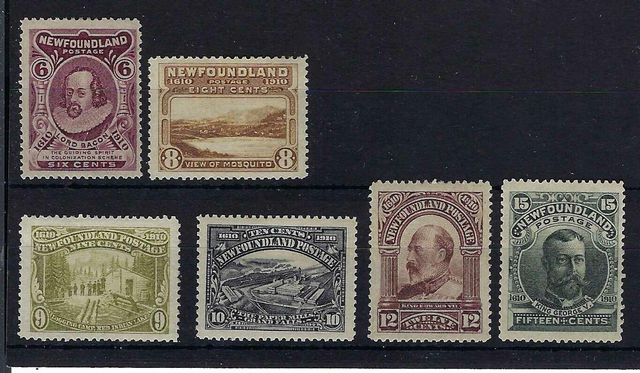 Image of Canada-Newfoundland SG 111/6 MM British Commonwealth Stamp
